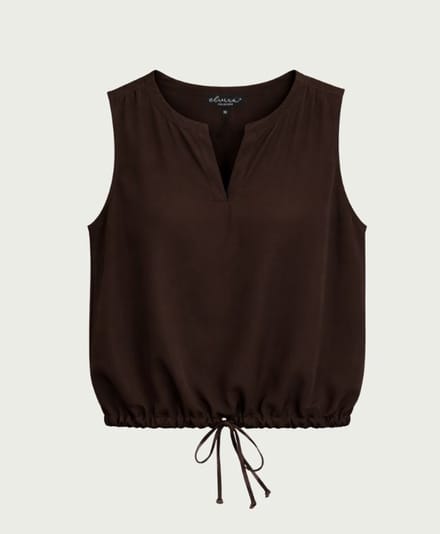 Elvira Collections Top abby dark brown
