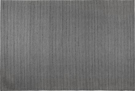 KILIS - Laagpolig vloerkleed - Donkergrijs - 140 x 200 cm - Wol