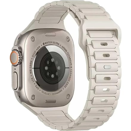 2+1 | Apple Watch Bandje Raveo - Siliconen - Sterrenlicht