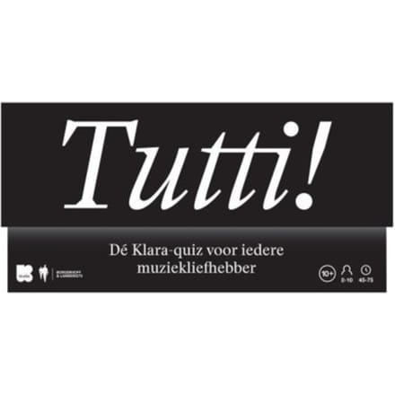 Tutti Een muzikaal gezelschapsspel
