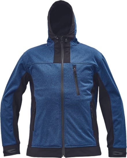 Cerva HUYER SOFTSHELL jas 03010582 - Koningsblauw - L