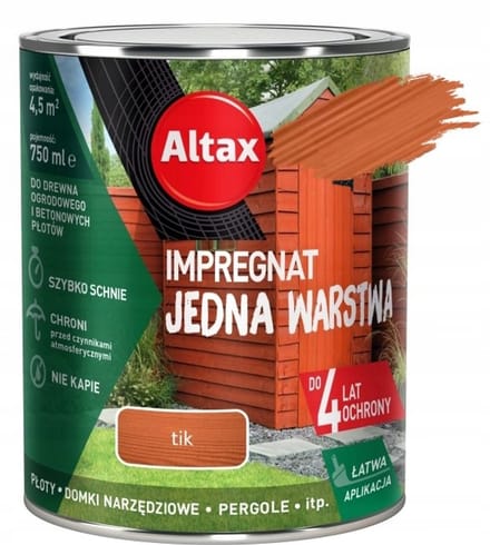 Altax - Impregneermiddel - Eén Laag - Tik - 750ml
