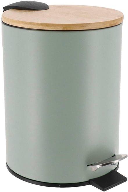 Metalen afvalemmer met soft-close deksel 3 liter