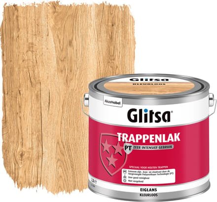 Glitsa Acryl Trappenlak Zijdeglans Transparant 2,5l