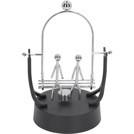 Perpetuum Mobile Koppels Schommel Vorm IJzerkunst Galvaniseren Perpetuum Mobile Model voor gray