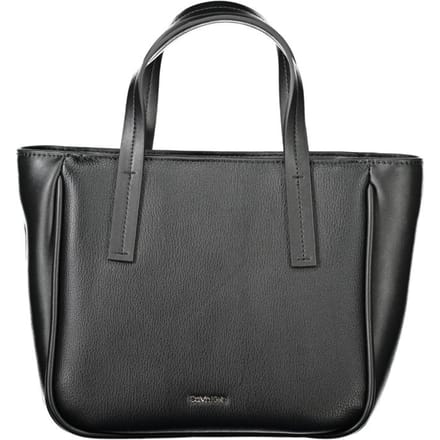 Calvin Klein Zwarte Polyethyleen Dameshandtas