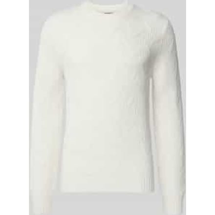 Gebreide pullover met kasjmiergehalte