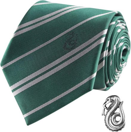 Stropdas en badge Cinereplicas Harry Potter  Slytherin