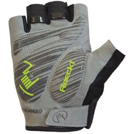 Roeckl Biel Fietshandschoenen Unisex - Wit / Zwart - Maat M/L