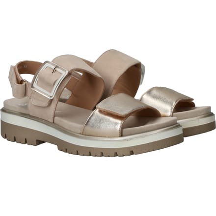 Ara Malaga S Sandalen - Dames - Beige - Maat:37