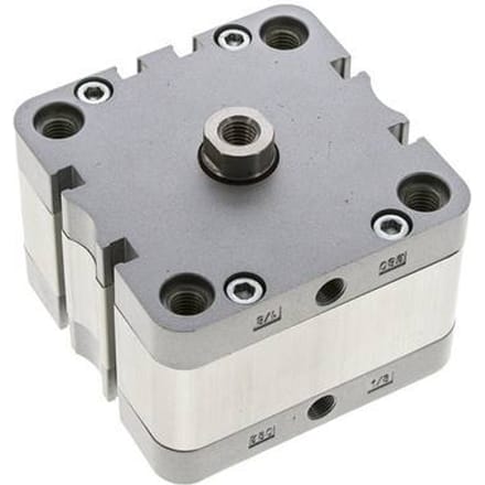 ISO 21287 Compacte Dubbelwerkende Cilinder 80-10mm - Magnetisch
