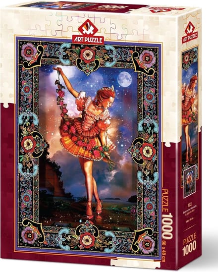 1000 Stukjes Puzzel Schilderij Maanlicht Ballet