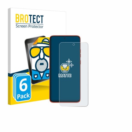 BROTECT - Screenprotector voor Motorola Edge 60 Neo - Folie Beschermfolie matte 6 Stuks