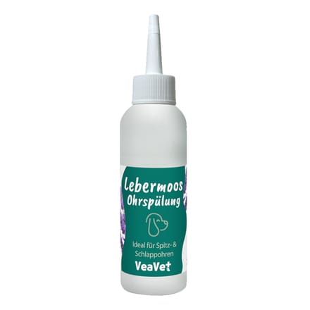 100ml VeaVet leverkruid oor spoeling voor hondenverzorging