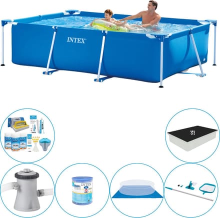 Frame Pool Rechthoekig 260x160x65 cm - Zwembad Combinatie Deal