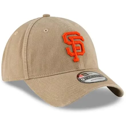New Era - Dad Cap - San Francisco Giants MLB Core Classic Beige 9TWENTY Adjustable Cap