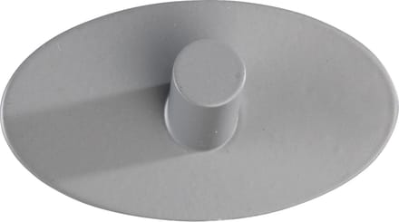 Wenko Wandhaak Zelfklevend Piceno 3,6 X 6,5 X 2,8 Cm Rvs Grijs