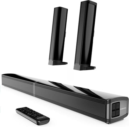 Oakcastle SB80 Split Soundbar - Bluetooth - HDMI ARC - Ingebouwde Subwoofer - Afstandsbediening - Zwart