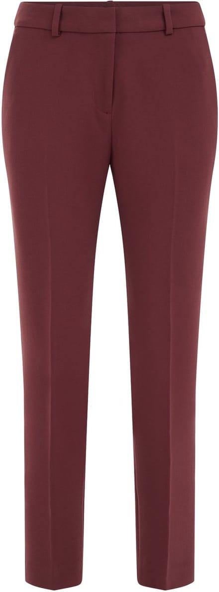 WE Fashion Dames slim fit pantalon