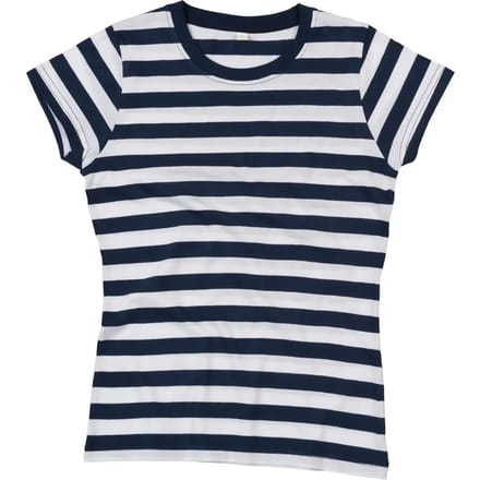 Gestreept dames-T-shirt Mantis