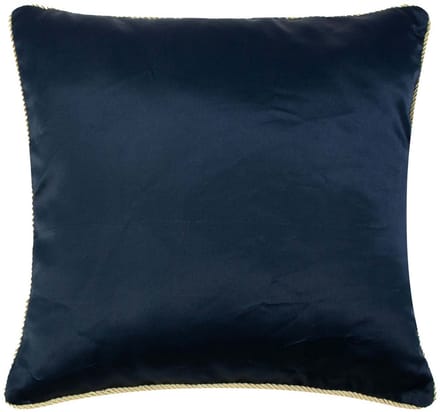 kussen satijn navy 45x45cm