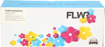 FLWR - Toner / 92A / EP-22 toner Zwart - Geschikt voor HP