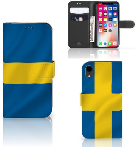 Apple iPhone Xr Bookstyle Case Zweden