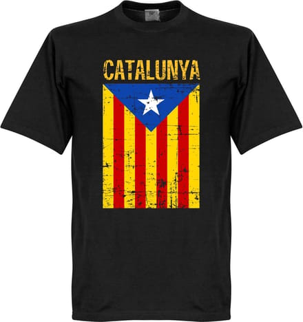 Catalonië Vintage T-Shirt - Kinderen - 92/98