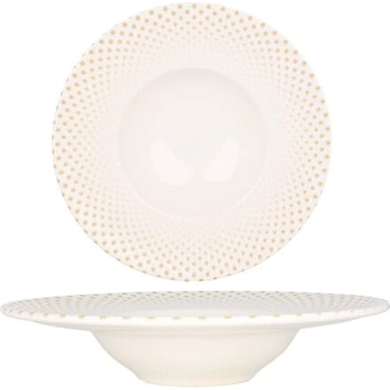 Rinart Pastabord - Punto - Porselein - 28 cm (400cc) - set van 2