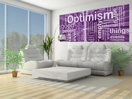 Optimism Abstract Photo Wallcovering