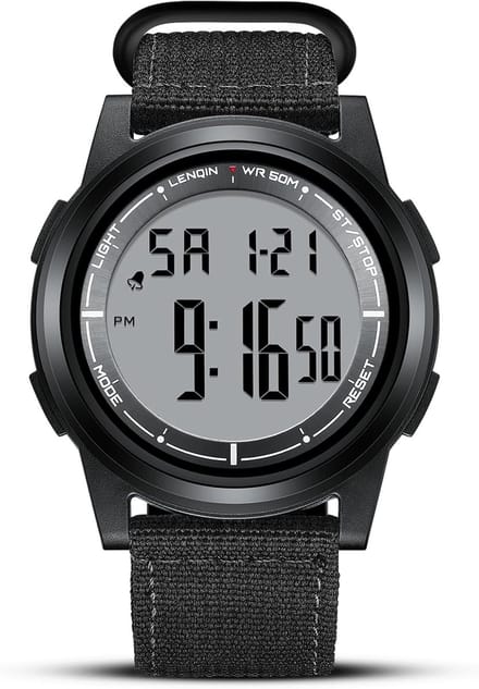 Herenhorloge Analog Quartz 30M Waterdicht met Datum