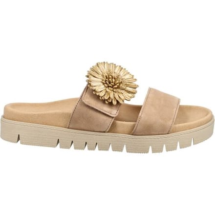 Gabor Slippers beige Suède - Maat 36