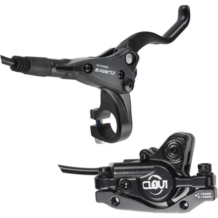 Hydraulische schijfremmen achter Clarks Cycle Systems