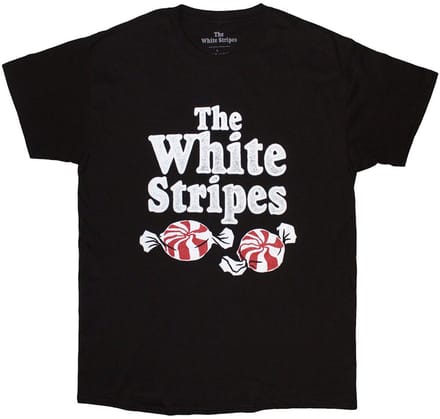The White Stripes - Peppermints Heren T-shirt - XL - Zwart
