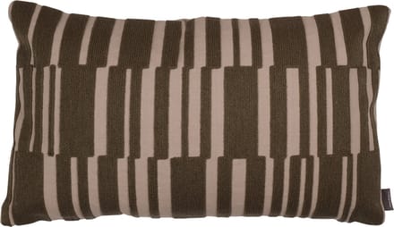 Barro Linen/Dark Taupe Kussen -30 X 50