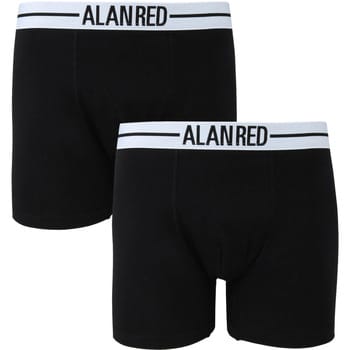 Alan Red Boxershort Zwart 2Pack - Maat XXL - Heren - Boxershorts