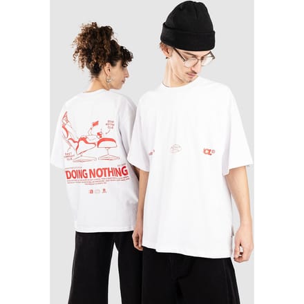 Another Cotton Lab Doing Nothing T-Shirt zwart