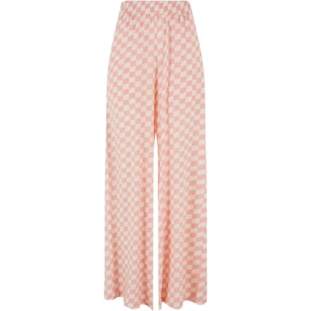 Urban Classics - Viscose Resort Wijde broek - 3XL - Roze