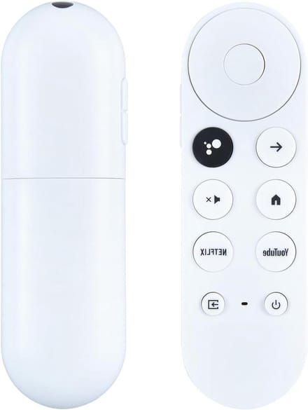 Vervangende afstandsbediening - compact ontwerp - geen programmeren nodig - geschikt voor Google TV - SnelShoppen