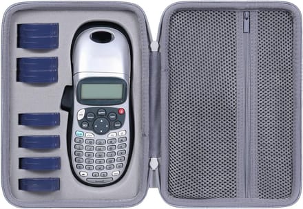 Hard Case voor DYMO LetraTag 100H / LT-100H Plus - Bescherming, Draagbaarheid en Labelmaker Accessoires (Grijs)