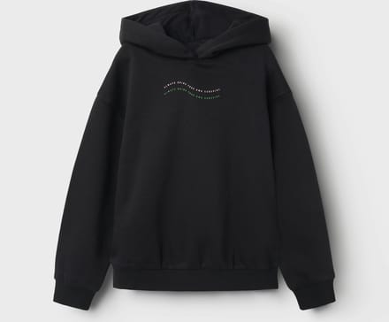 NAME IT - NKFDEVINA LS RLX SWE HOOD BRU - Meisjes - Sweaters