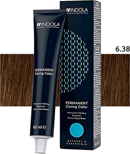 Indola - Indola Profession Permanent Caring Color 6.38 60ml