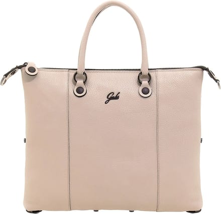 Gabs Leren Schoudertas G3 Plus TG Bull Black Shoulder Bag Seashell Beige