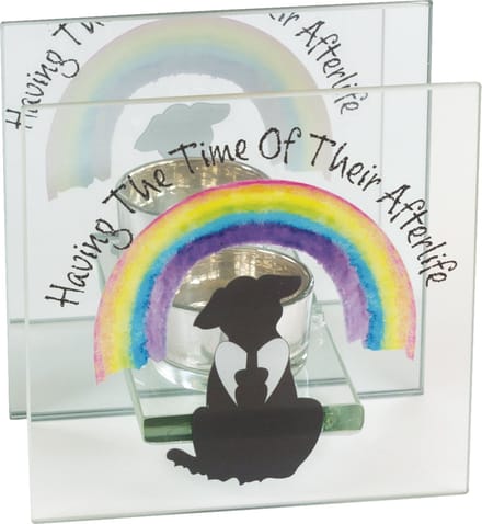 MadDeco - waxinelichthouder - onze kleine vriendjes - glas - hond