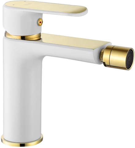 Rea Bloom White Gold - Bidetmengkraan - Wit;Goud