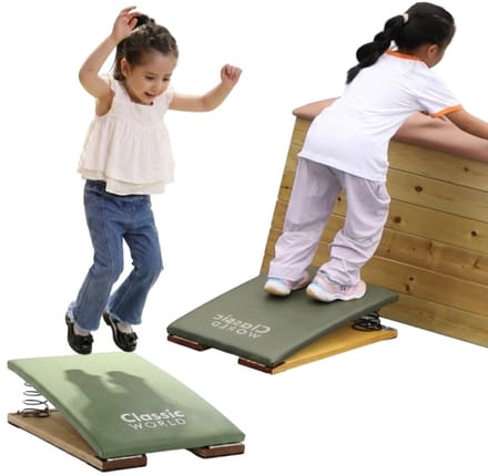 Classic World Edu Wooden Springboard Gymnastic Board Certificates - UNI