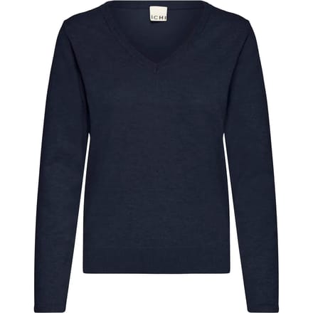ICHI - IHLULS V-NECK LS - Dames - Gebreide truien