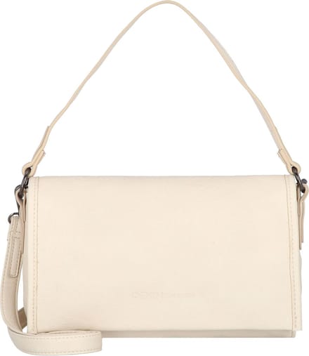 TOM TAILOR Schoudertas Evi Flap Bag White Crème