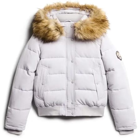 Superdry - Everest Hooded Bomber Jas - Dames - Gewatteerde jassen
