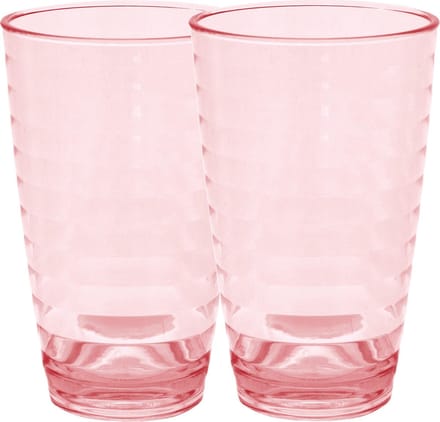 Eurotrail Limonade glas - 400 ml - 2 st. - Red